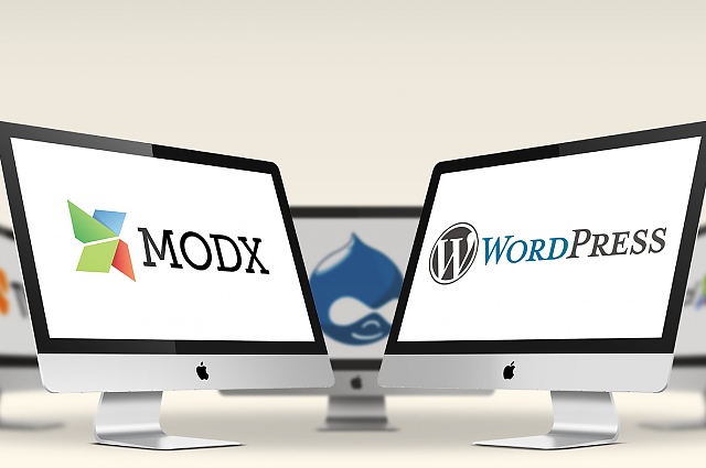 Wordpress vs MODx / ...of Typo3 / Joomla / Drupal? Variatie op de eeuwige dilemma's als appels of peren, Mac of Windows, Nikon of Canon, etc.