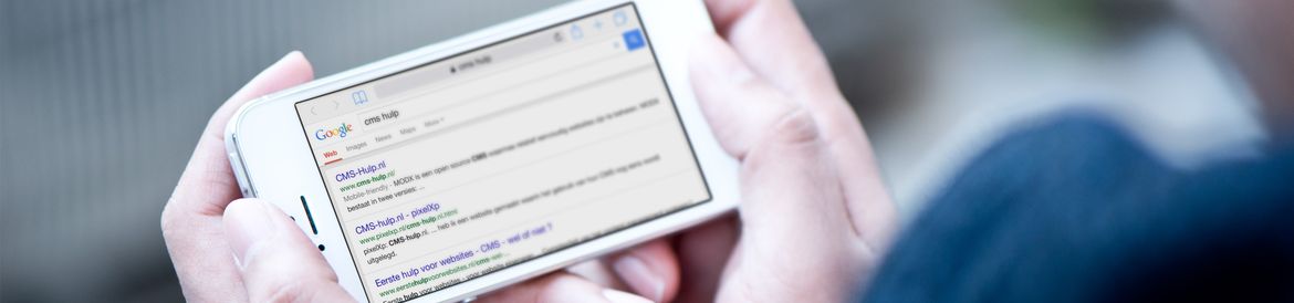 Google trekt mobiel-geschikte websites voor - MODX-Handleiding