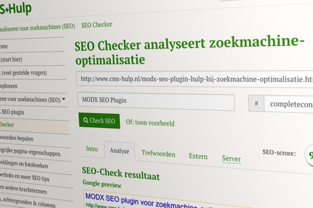 Scan de zoekmachine-score van je website / Krijg inzicht in de mate waarin zoekwoorden zijn verwerkt op belangrijke plaatsen van je website.