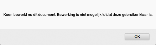 Koen bewerkt nu dit document.